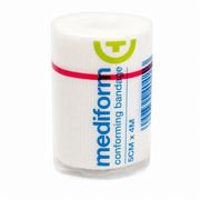 Mediform Conforming Bandage 5cm x 4m - Individual Bandage / Box of 40 Bandages