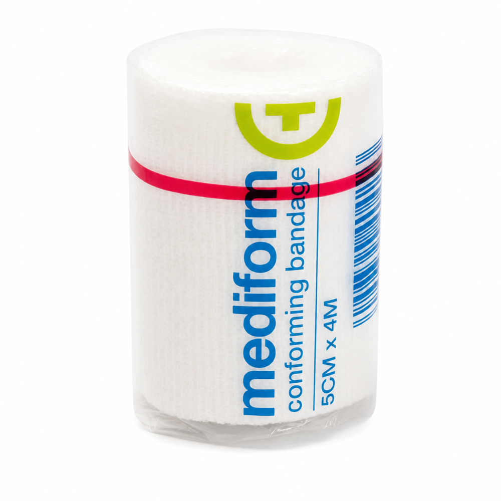 Mediform Conforming Bandage 5cm x 4m - Individual Bandage / Box of 40 Bandages