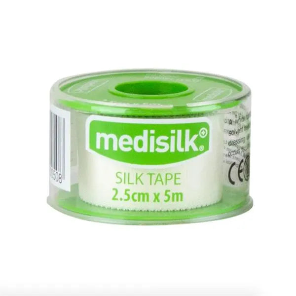Medisilk Tape Hypoallergenic Tape 2.5cm x 5m