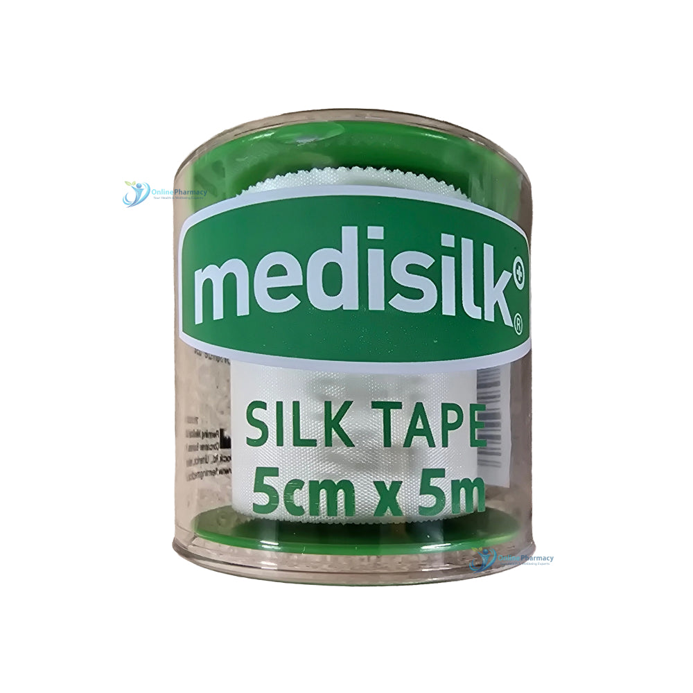Medisilk Tape Hypoallergenic Tape 5cm x 5m