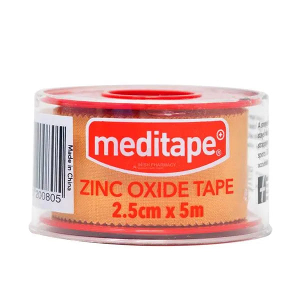 Meditape Zinc Oxide Tape 2.5cm x 5m