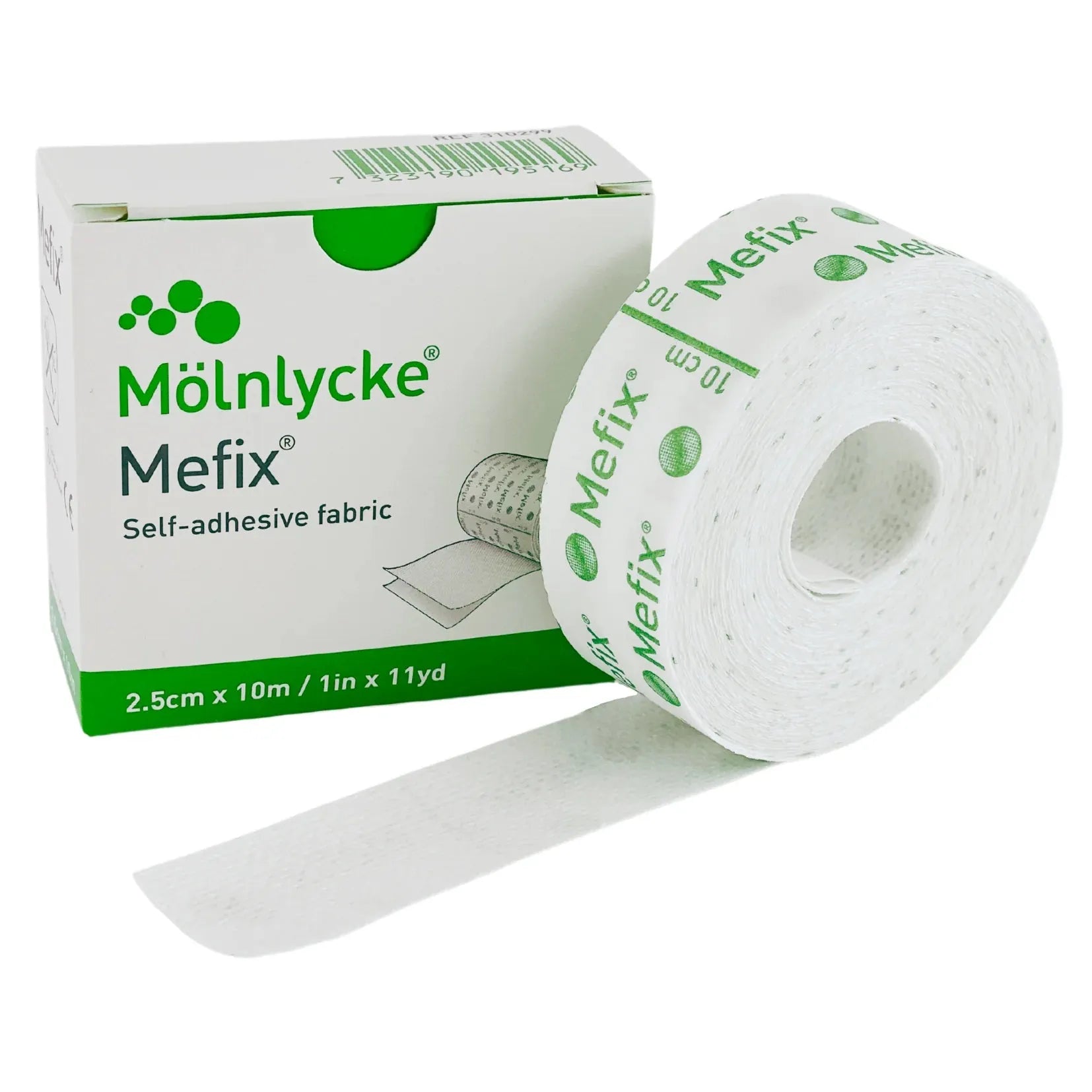 Mefix Dressing Roll - 2.5cm x 10m