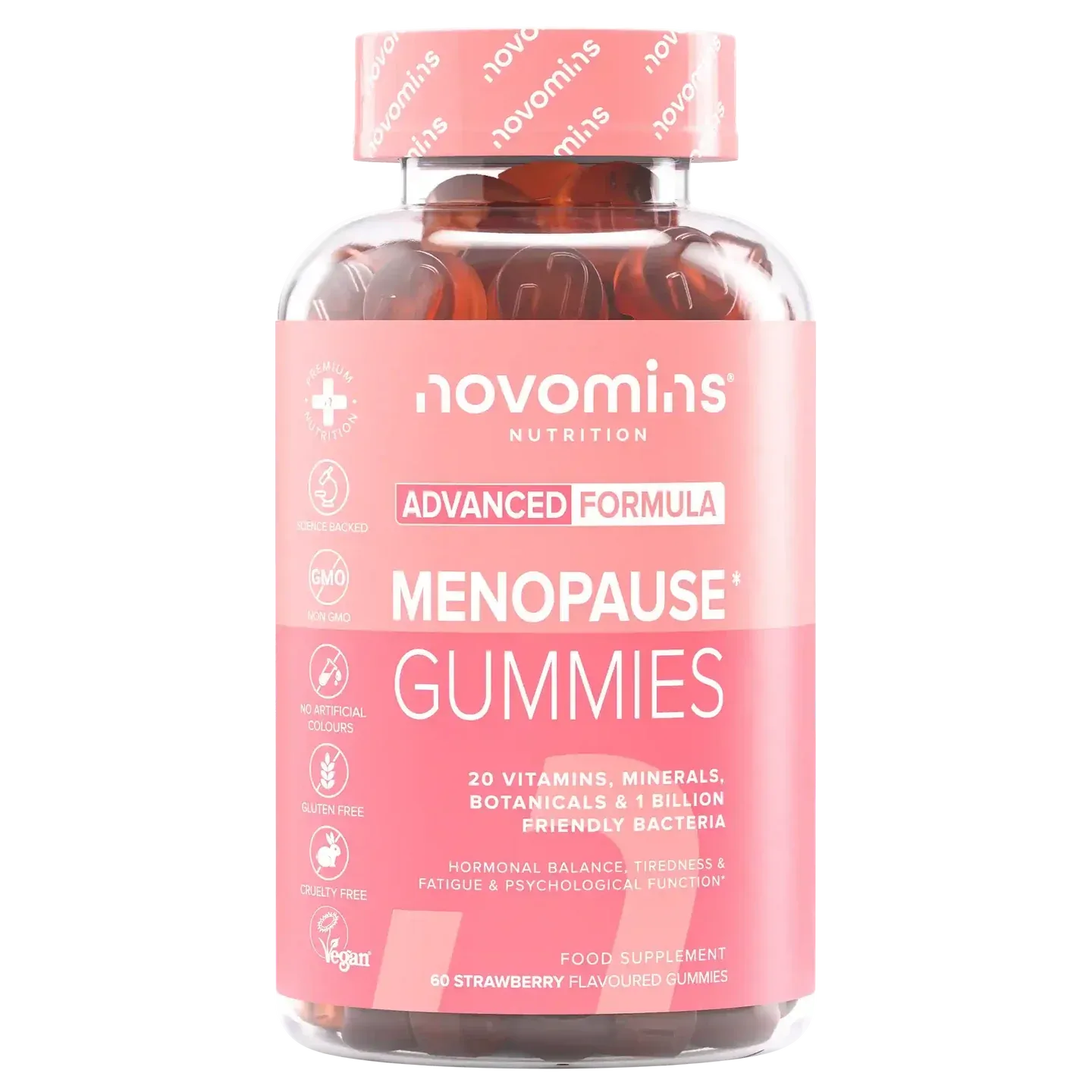 Novomins Menopause Gummies - 60 Pack
