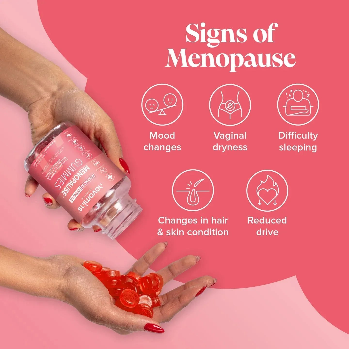 Novomins Menopause Gummies - 60 Pack