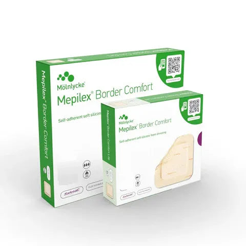 Mepilex Border Comfort Dressing - 10cm x 20cm (10 Pack)
