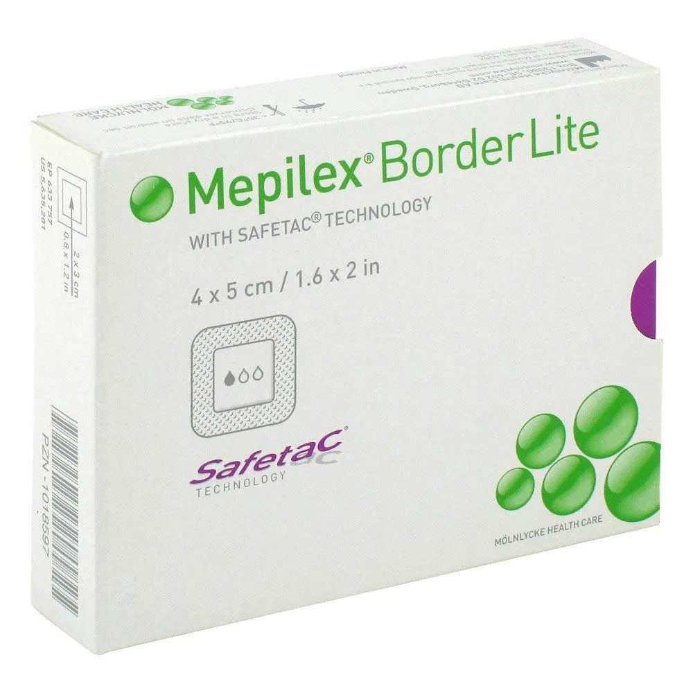 Mepilex Border Lite Dressing - 4cm x 5cm (10 Pack)