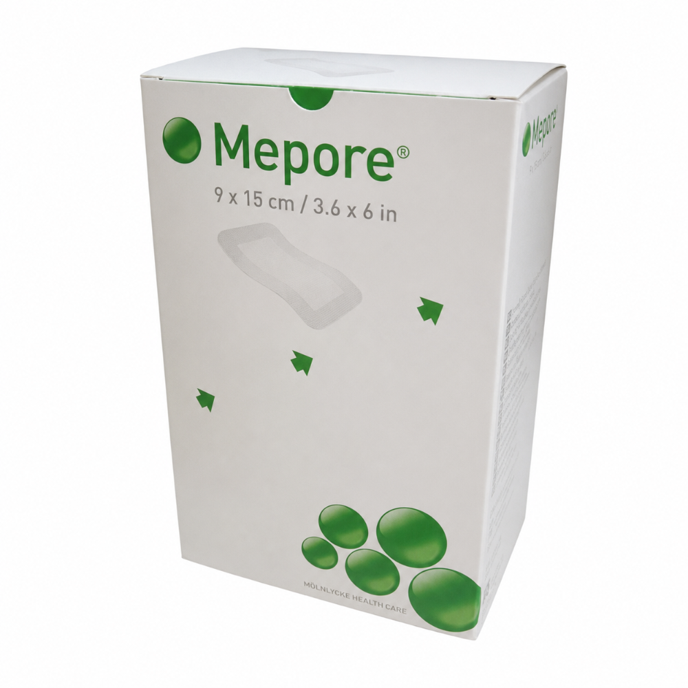 Mepore Adhesive Wound Dressing - 9cm x 15cm (50 Pack)