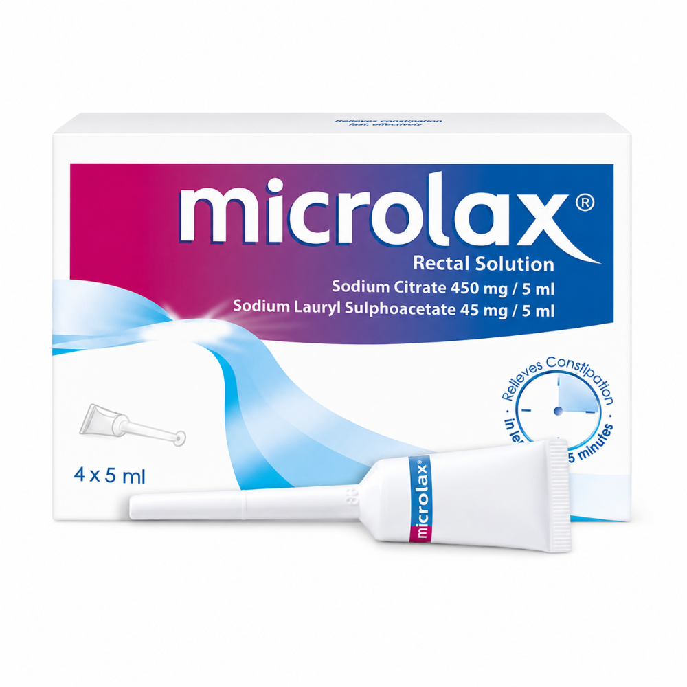 Microlax Rectal Solution - 4 Pack