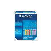 Microlet Coloured Lancets - 200 Pack