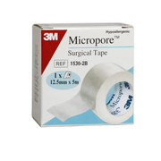 Micropore Hypoallergenic Surgical Tape - 12.5mm x 5m (single tape)
