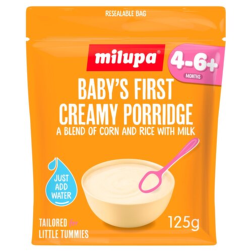 Milupa Baby's First Creamy Porridge - 5 x 125g