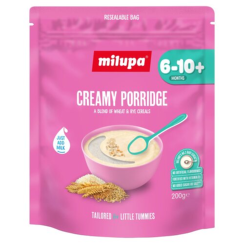 Milupa Creamy Porridge - 4 x 200g