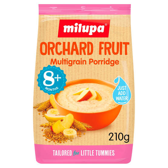 Milupa Porridge Orchard Fruit with Millet - 9 x 210g