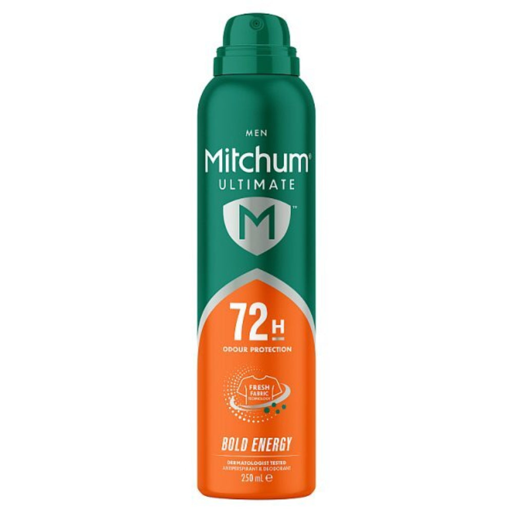 Mitchum Male Ultimate 72H Aerosol Bold Energy - 250ml