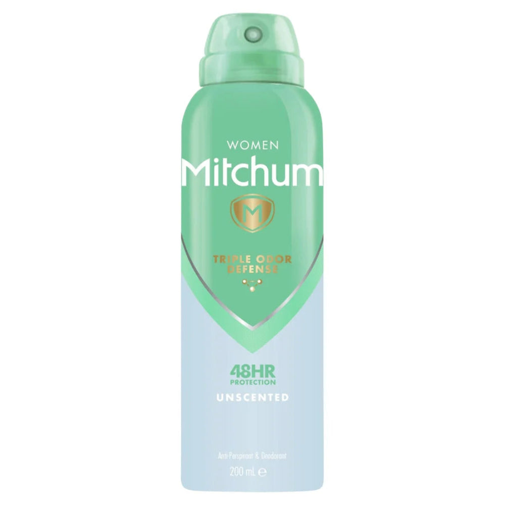 Mitchum Advanced Women's 48hr Protection Unscented Anti-Perspirant - 200ml