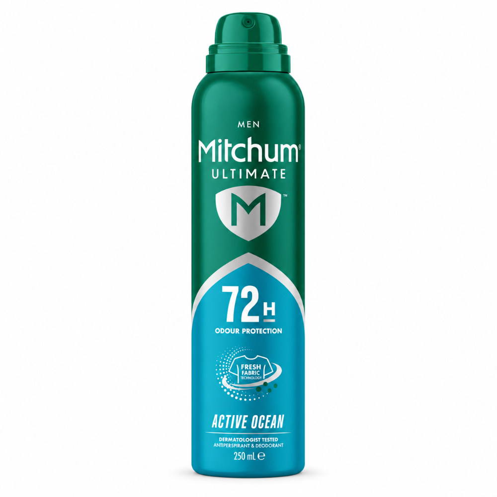 Mitchum Men Ultimate 72H Aerosol Antiperspirant Active Ocean - 250ml