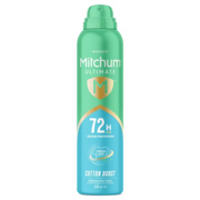 Mitchum Women Ultimate 72H Aerosol Antiperspirant Cotton Burst - 250ml