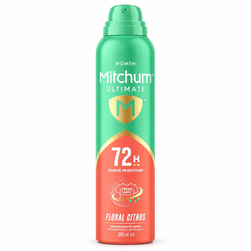 Mitchum Women Ultimate 72H Aerosol Antiperspirant Floral Citrus - 250ml