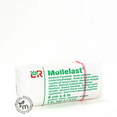 Mollelast Compression Bandage 8cm x 4m - Single Dressing / 20 Pack