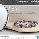 4in1 Magnetic Bracelet: County Colours | Magnetic Mobility