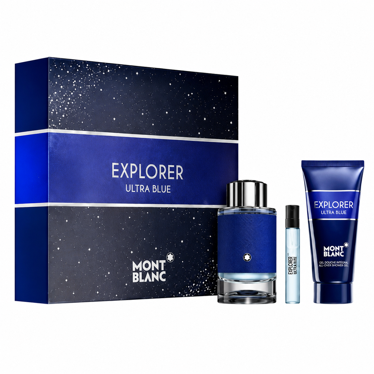 Mont Blanc Explorer Ultra Blue 100ml 3pc Gift Set