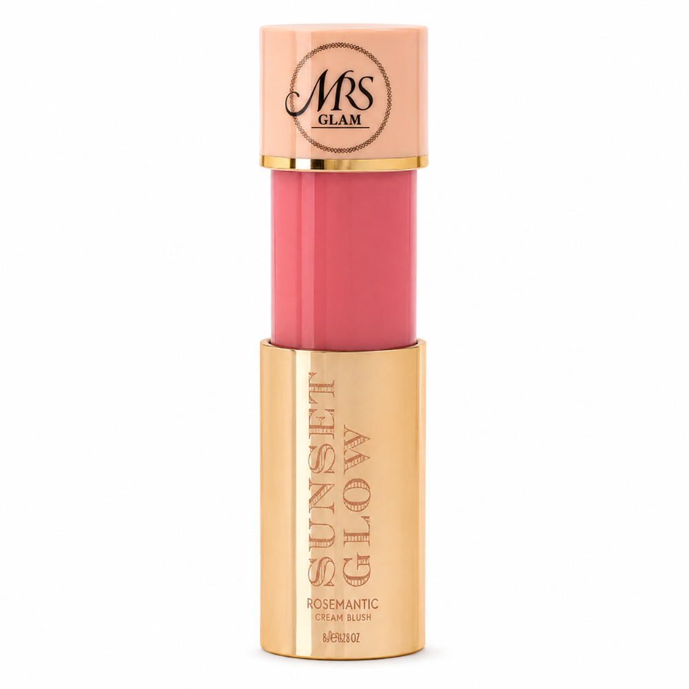 Mrs Glam Sunset Glow Rosemantic Blusher
