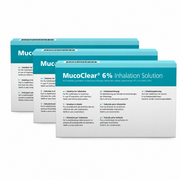 MucoClear 6% Saline Inhalation Solution For Nebulisers - 60 Pack
