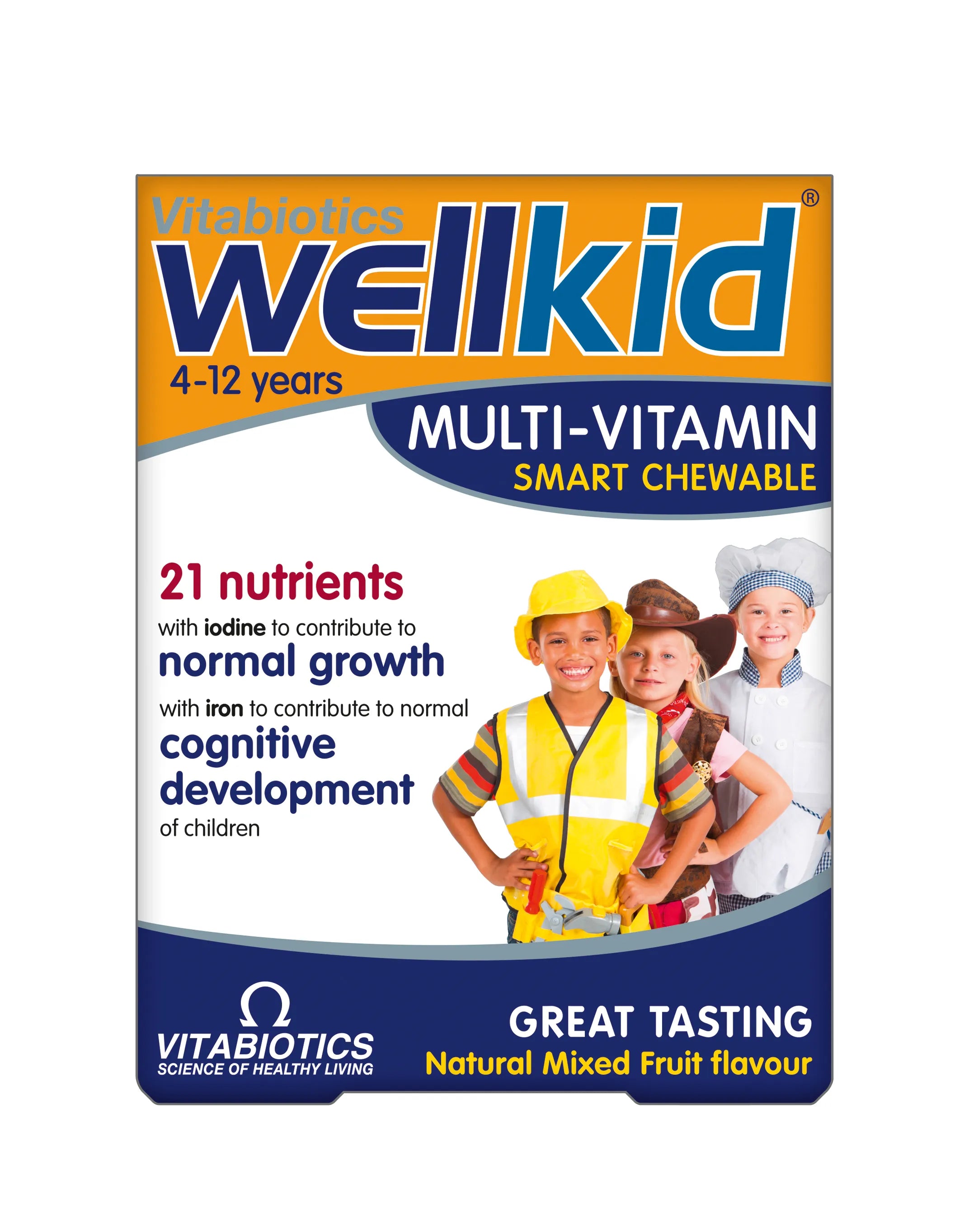 Vitabiotics WellKid Chewable - 30 Tablets