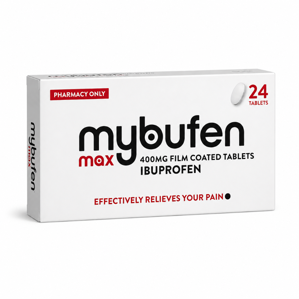 Mybufen 400mg Ibuprofen Tablets - 24 Pack
