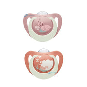 NUK First Choice Classic Soother Day & Night - (0-6 Months)