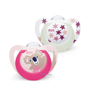 NUK First Choice Classic Soother Day & Night - (6-18 Months)