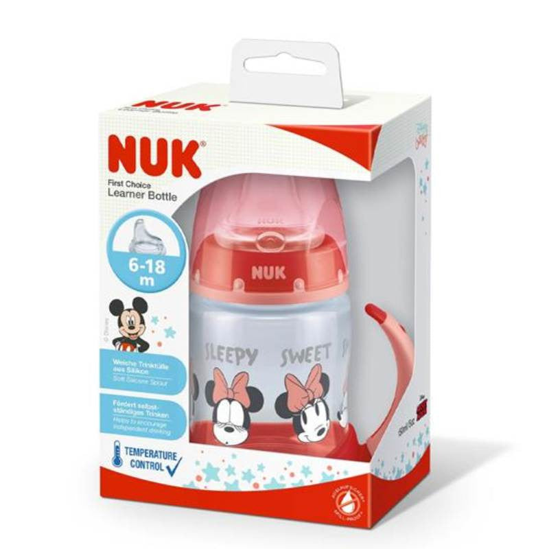 Nuk Perfect Match Learner Bottle Minnie Mouse (6 Months +) - 150ml