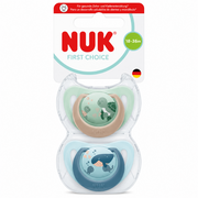NUK Perfect Match Air 2pc - Turtle/Whale (18-36 Months)