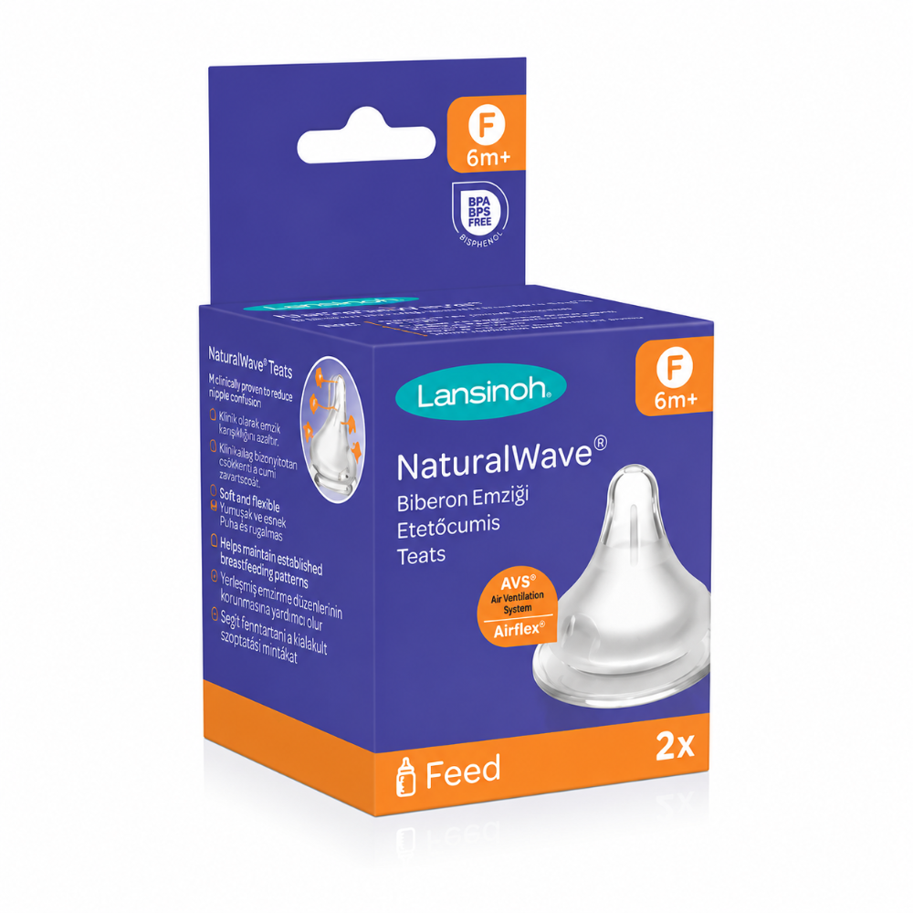 Natural Wave Fast Flow Teats - 2 Pack