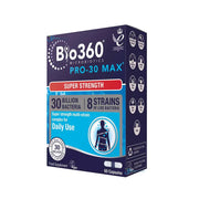 Natures Aid Bio360 Pro-30 MAX (30 Billion Bacteria) - 30 Pack