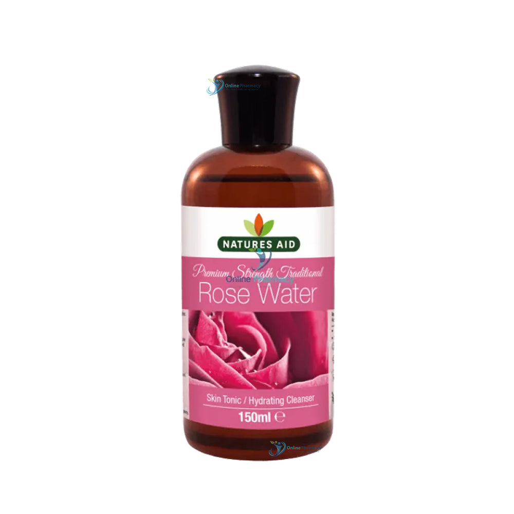 Natures Aid Rose Water (Triple Strength) - 150ml