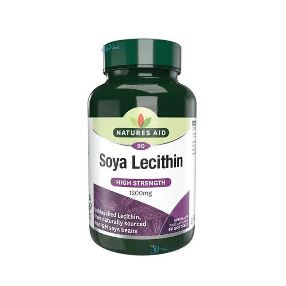 Natures Aid Soya Lecithin 1200mg - 90 Pack