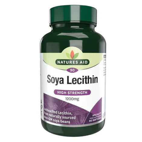 Natures Aid Soya Lecithin 1200mg - 90 Pack