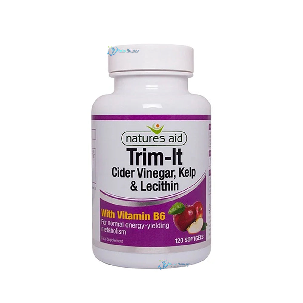 Natures Aid Trim-It Cider Vinegar Complex - 120 Pack