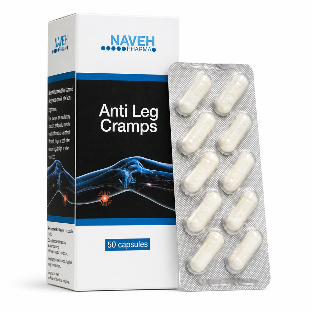 Naveh Anti Leg Cramps - 50 Capsules