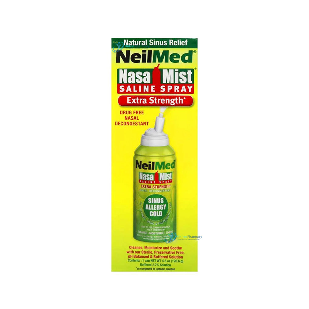 Neilmed Nasamist Hypertonic Nasal Spray - 125ml