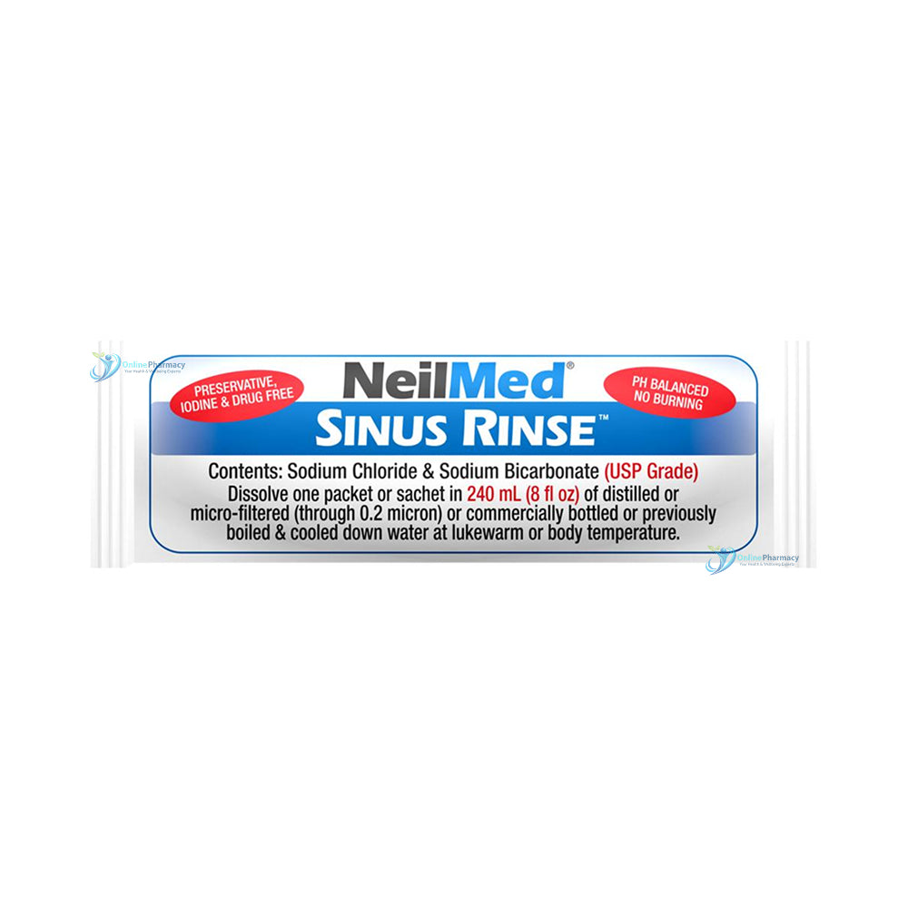 Neilmed Sinus Rinse PreMixed Sachets - 10 Individual Sachets