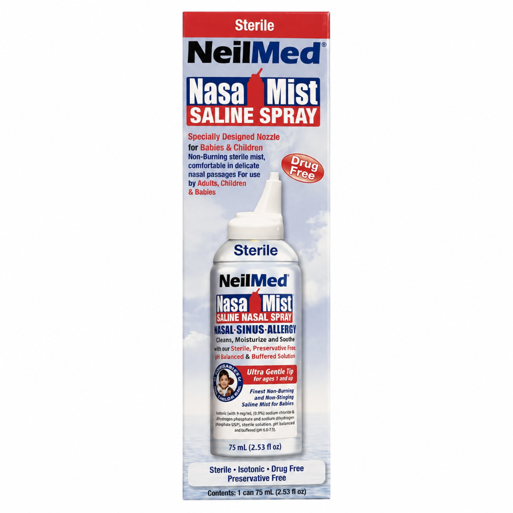 Neilmed Nasamist Saline Isotonic Spray - 75ml