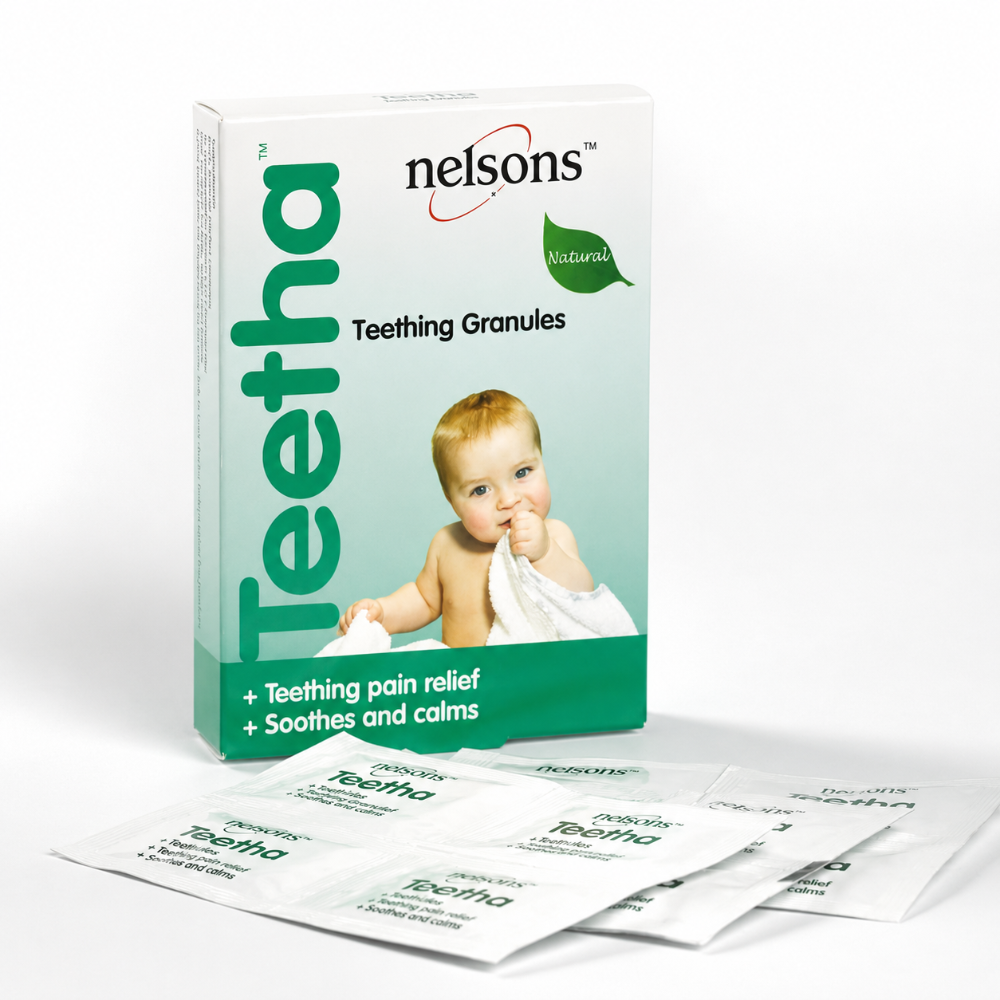 Nelsons Teetha Teething Granules - 24 Sachets