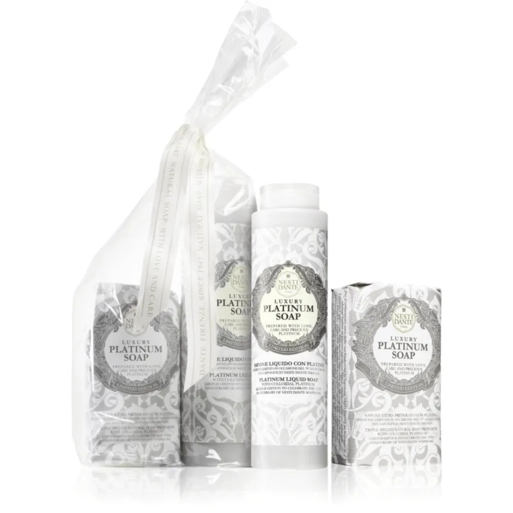 Nesti Dante Platinum Soap & Shower Gel Gift Set