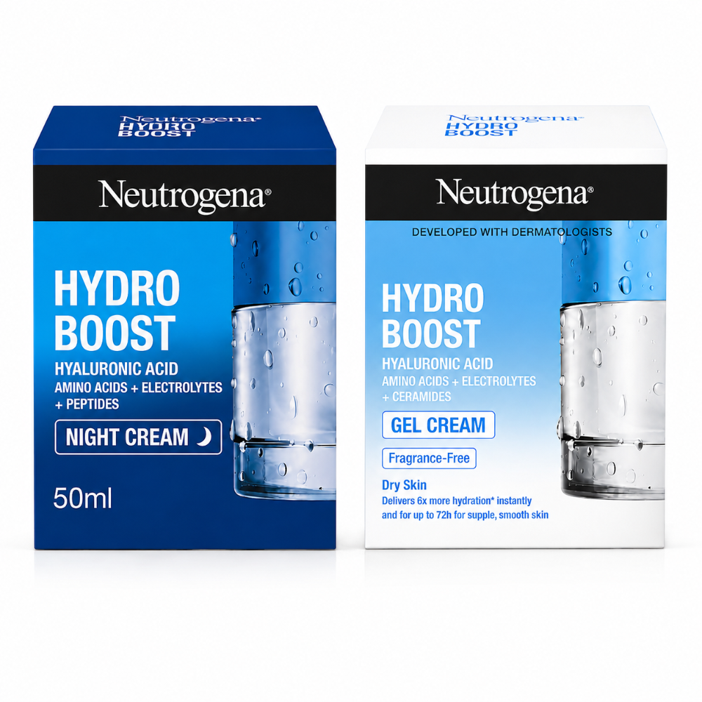 Neutrogena Hydroboost Gel Cream & Night Cream Bundle