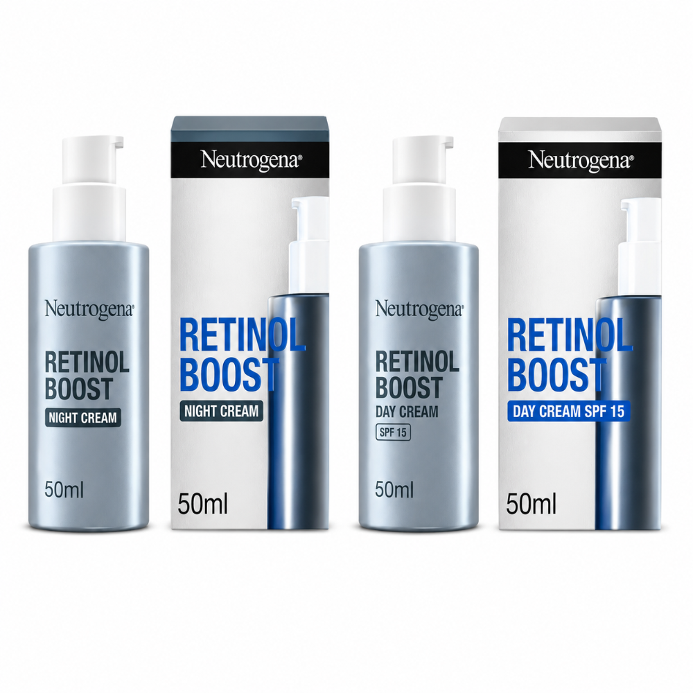 Neutrogena Retinol Boost Day & Night Cream Bundle