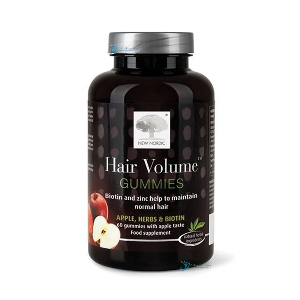 New Nordic Hair Volume Gummies - 60 Tabs