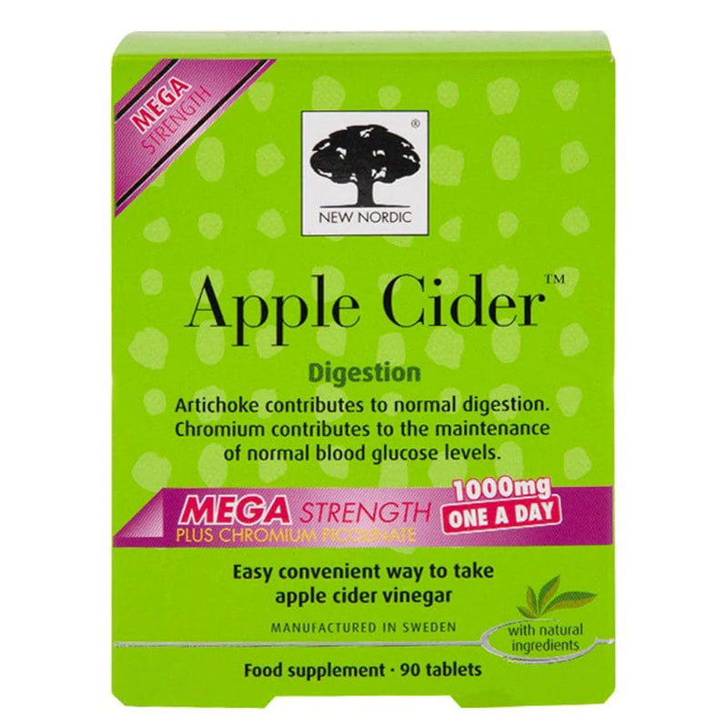 New Nordic Apple Cider Mega Strength Tablets - 30 / 90 Pack