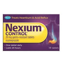 Nexium Control Esomeprazole 20mg Tablets - 7 / 14 / 28 Pack